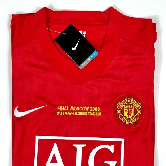 Nike Other - Nike Retro Cristiano Ronaldo Manchester United 2008 UCL Finals Jersey Size XL